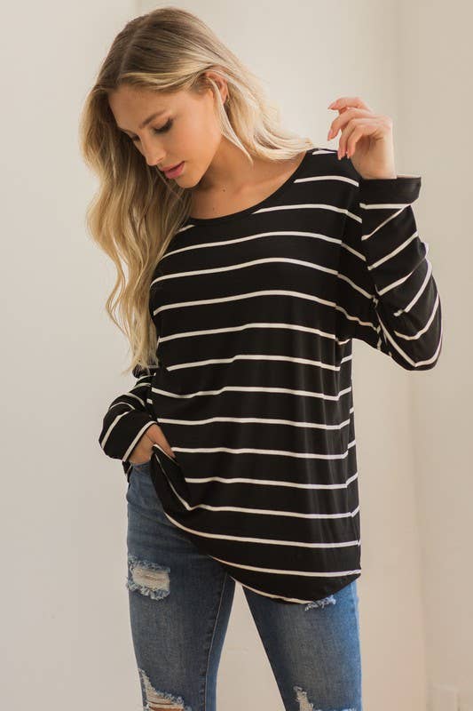 LMT1774-S-The Moment of the Truth Stripe Top