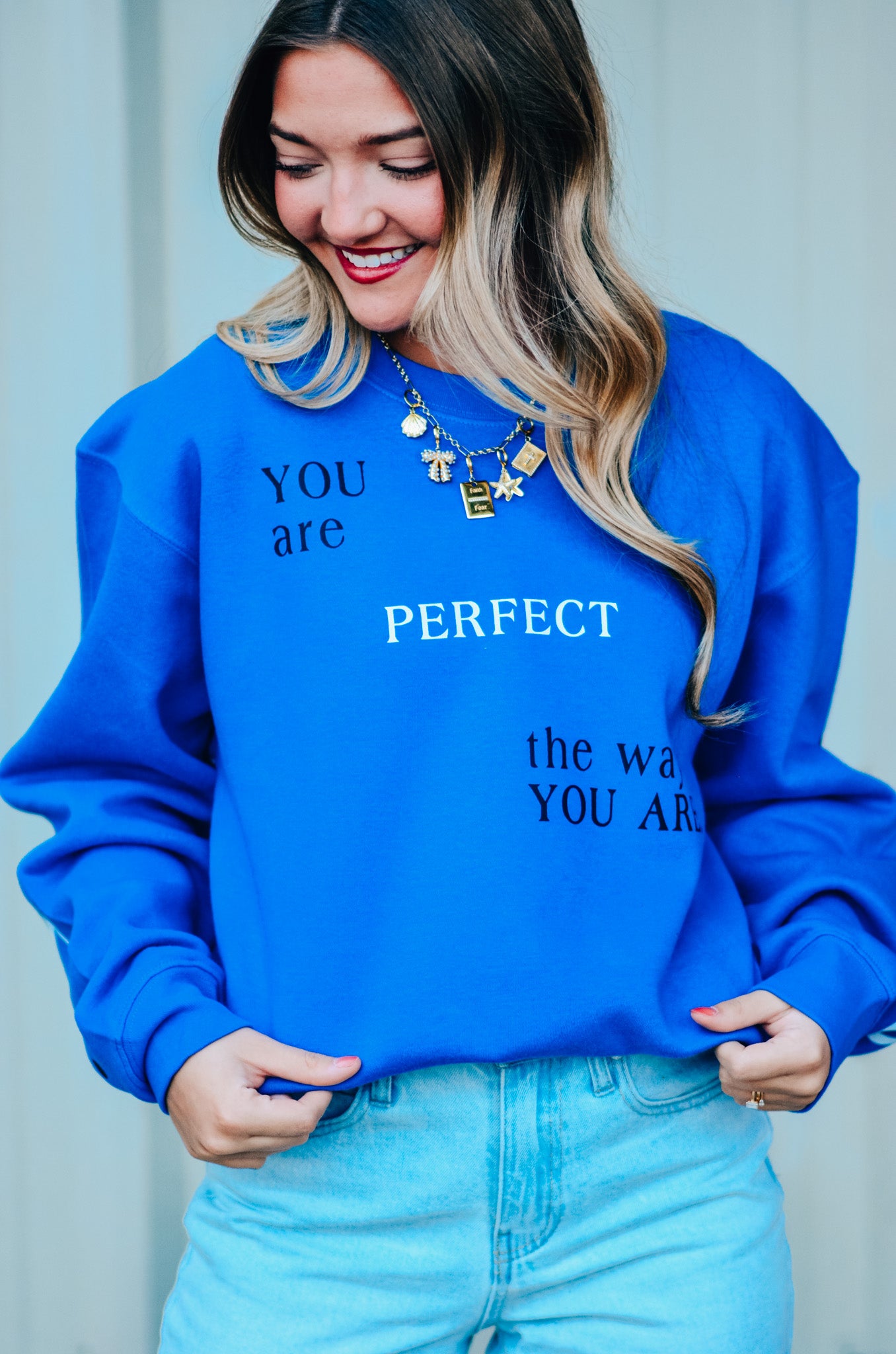 BElieve in YOUR SELF FULL SLEEVE BACK crewneck Sweatshirt