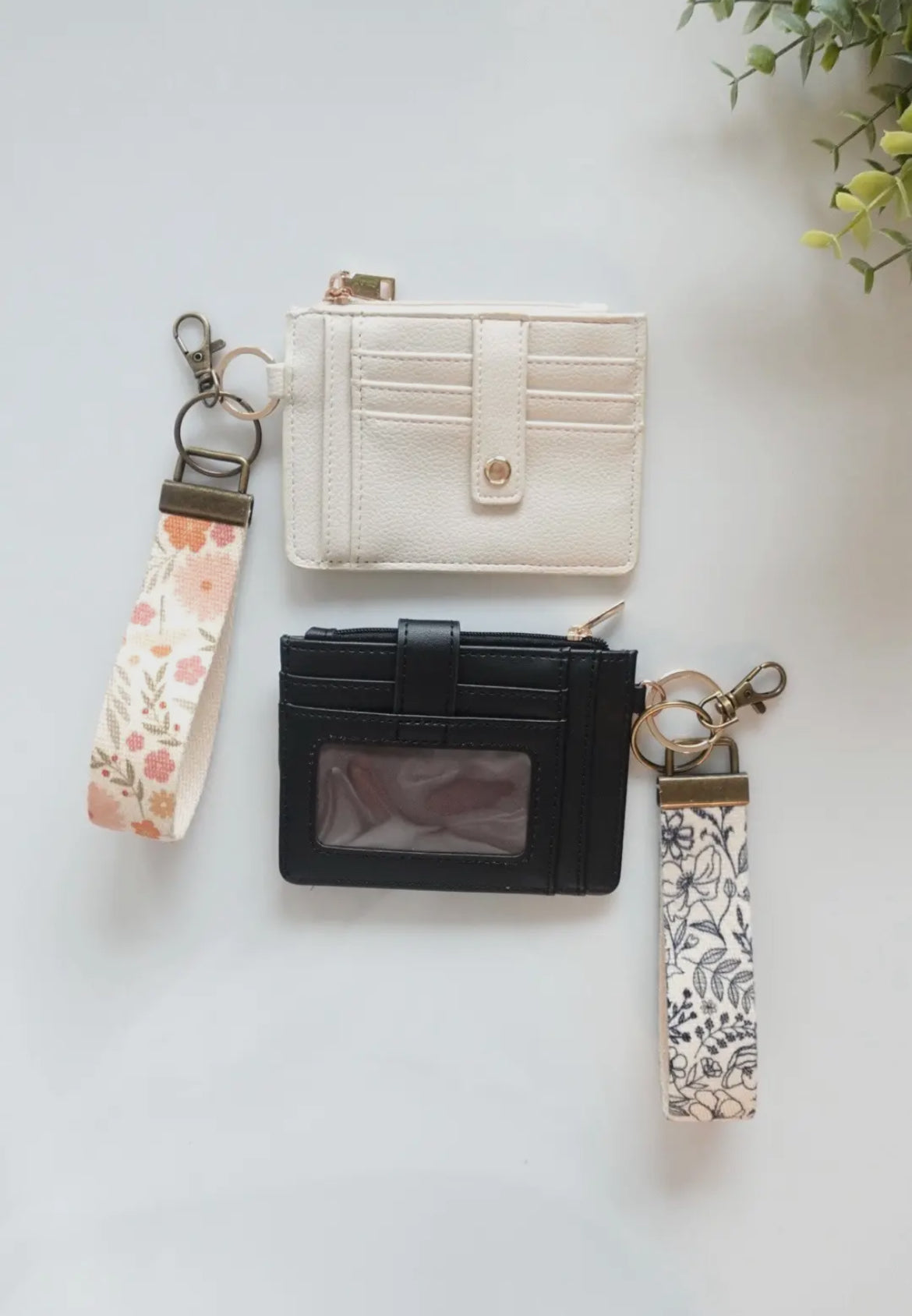Keychain Wristlet with Wallet