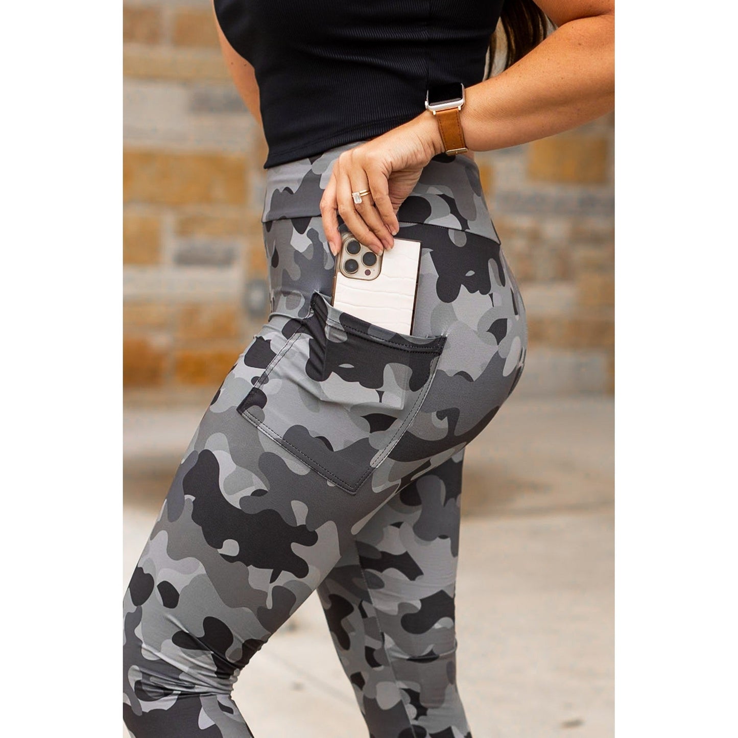 Ready to Ship | Ace Camo FULL Length Leggings - - Luxe Leggings by Julia Rose®