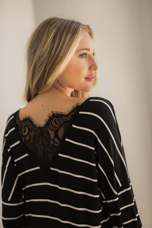 LMT1774-S-The Moment of the Truth Stripe Top