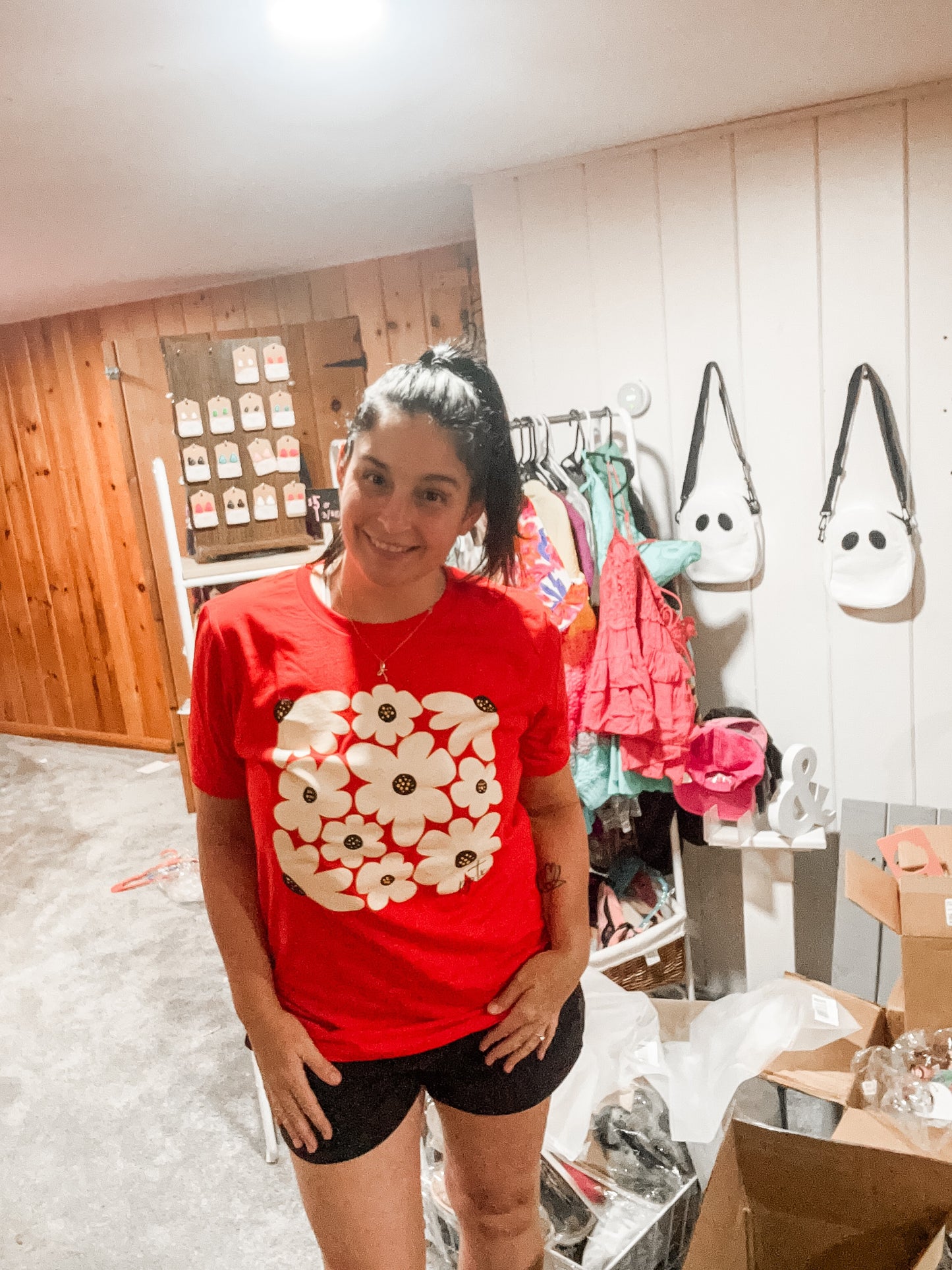 Boho Poppy Tee