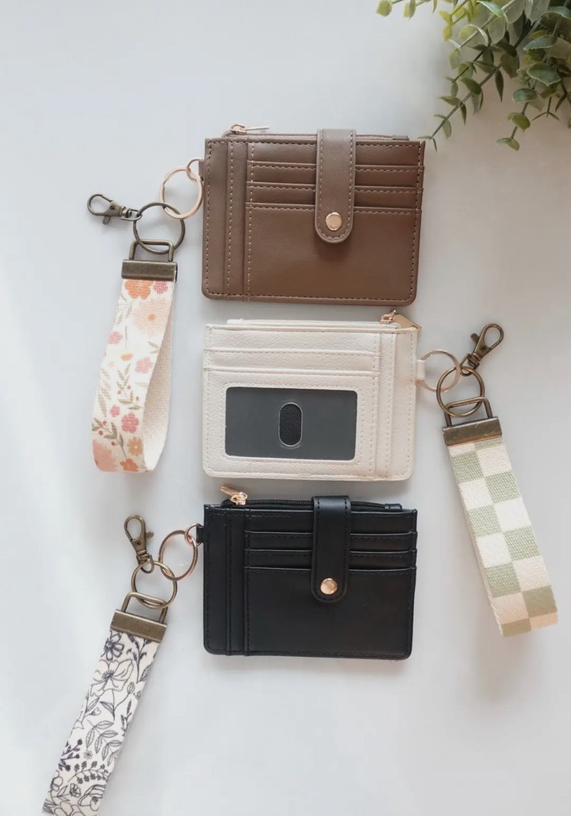 Keychain Wristlet with Wallet