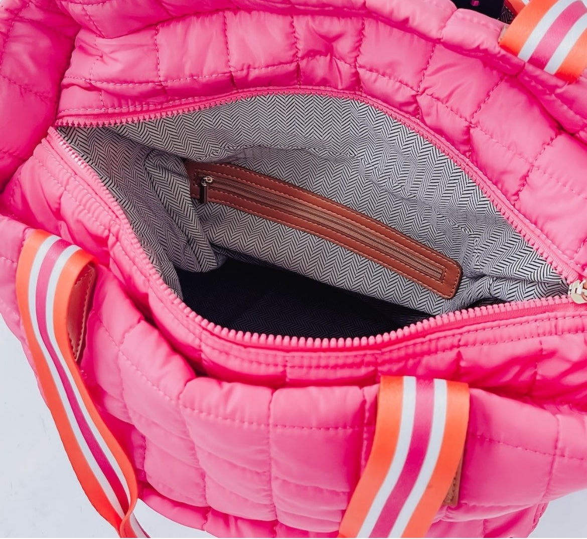 Tenley Quilted Tote Roller Bag