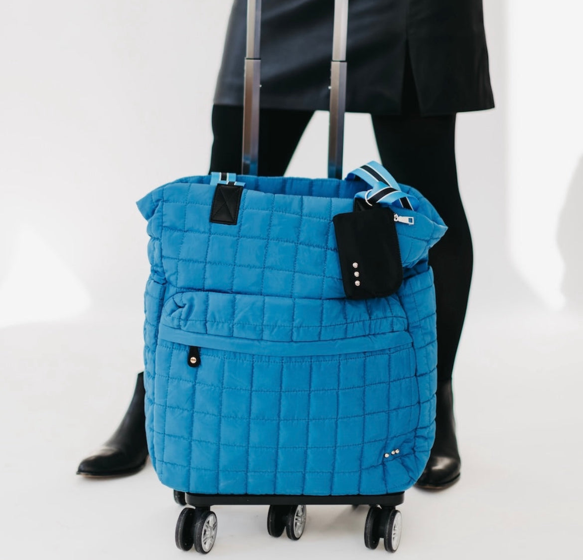 Tenley Quilted Tote Roller Bag