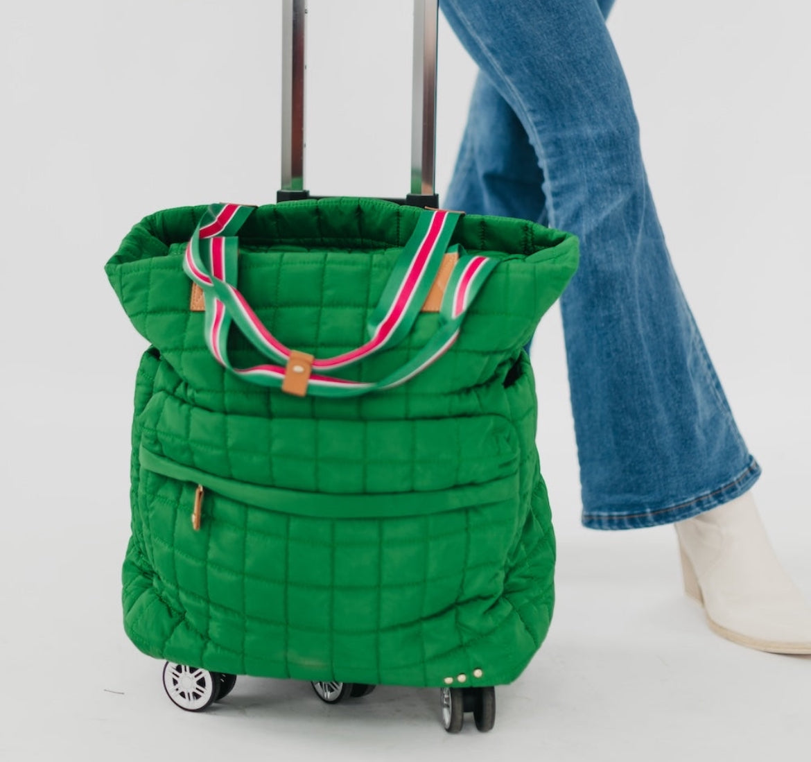 Tenley Quilted Tote Roller Bag