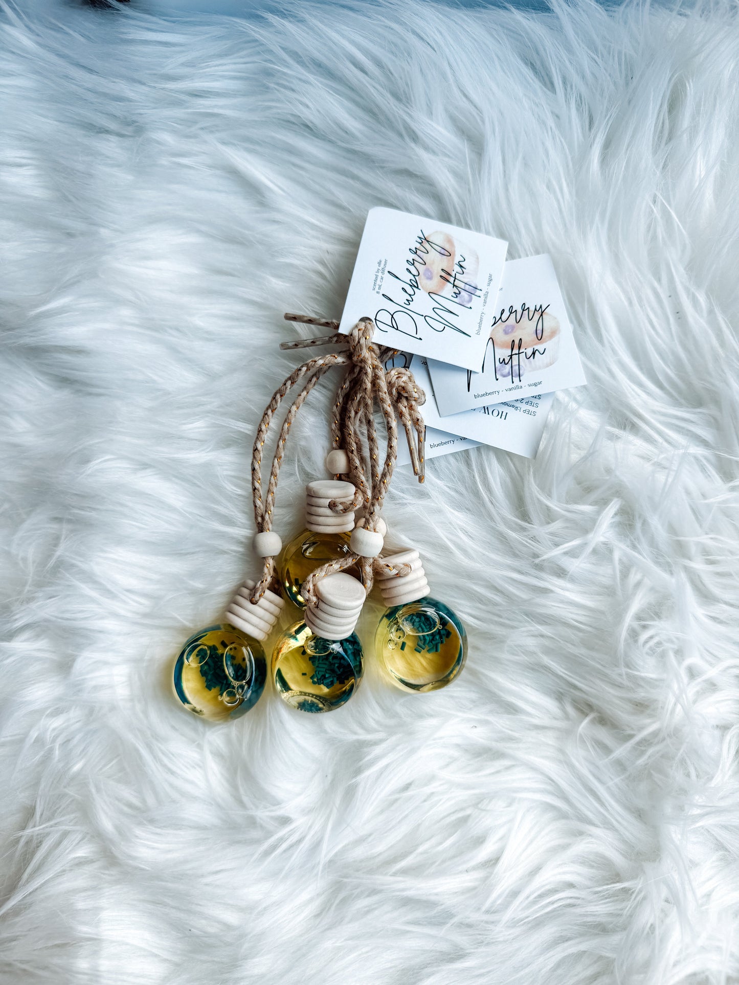 BLUEBERRY MUFFIN CAR DIFFUSER