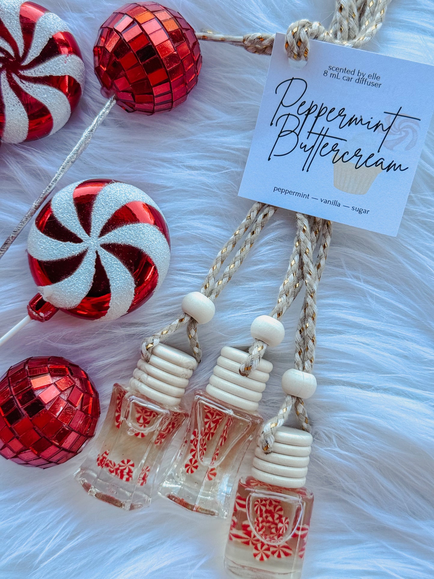 PEPPERMINT BUTTERCREAM CAR DIFFUSER