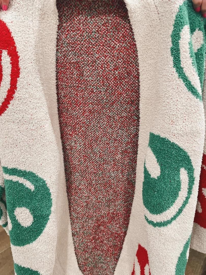 Christmas Smiley Cardigan