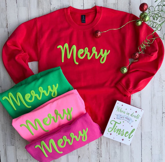 Merry Puff Crewneck Sweatshirt