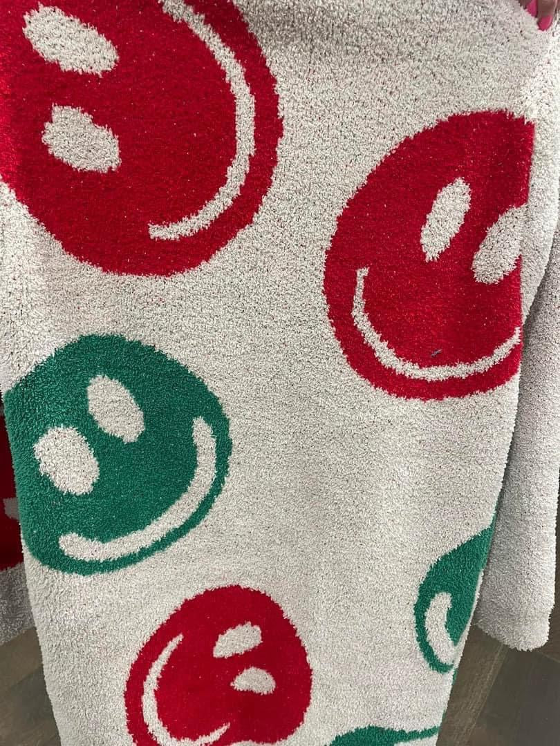 Christmas Smiley Cardigan
