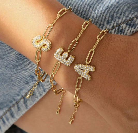 initial bracelet