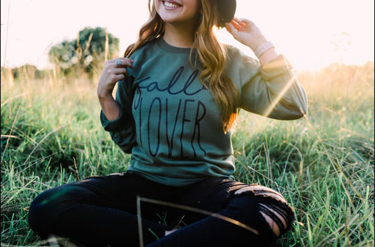 Fall Lover (Military Green) Sweatshirt