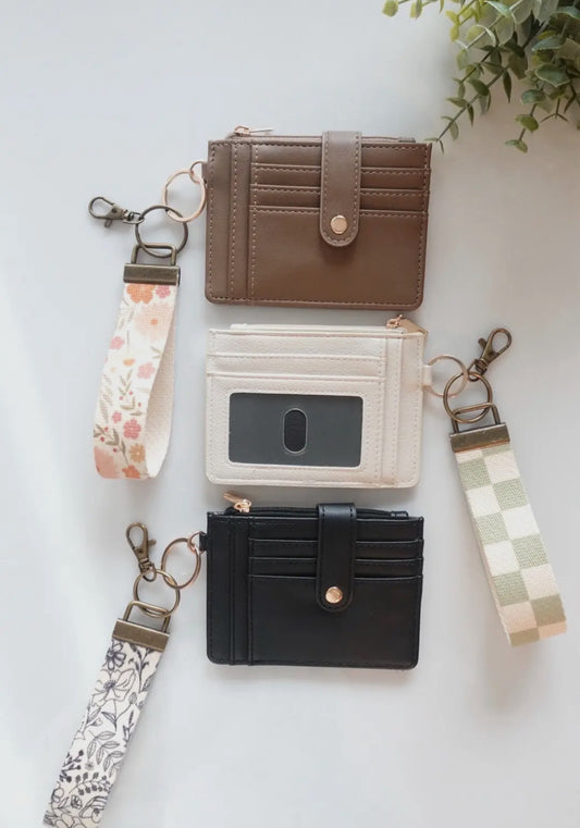 Keychain Wristlet with Wallet