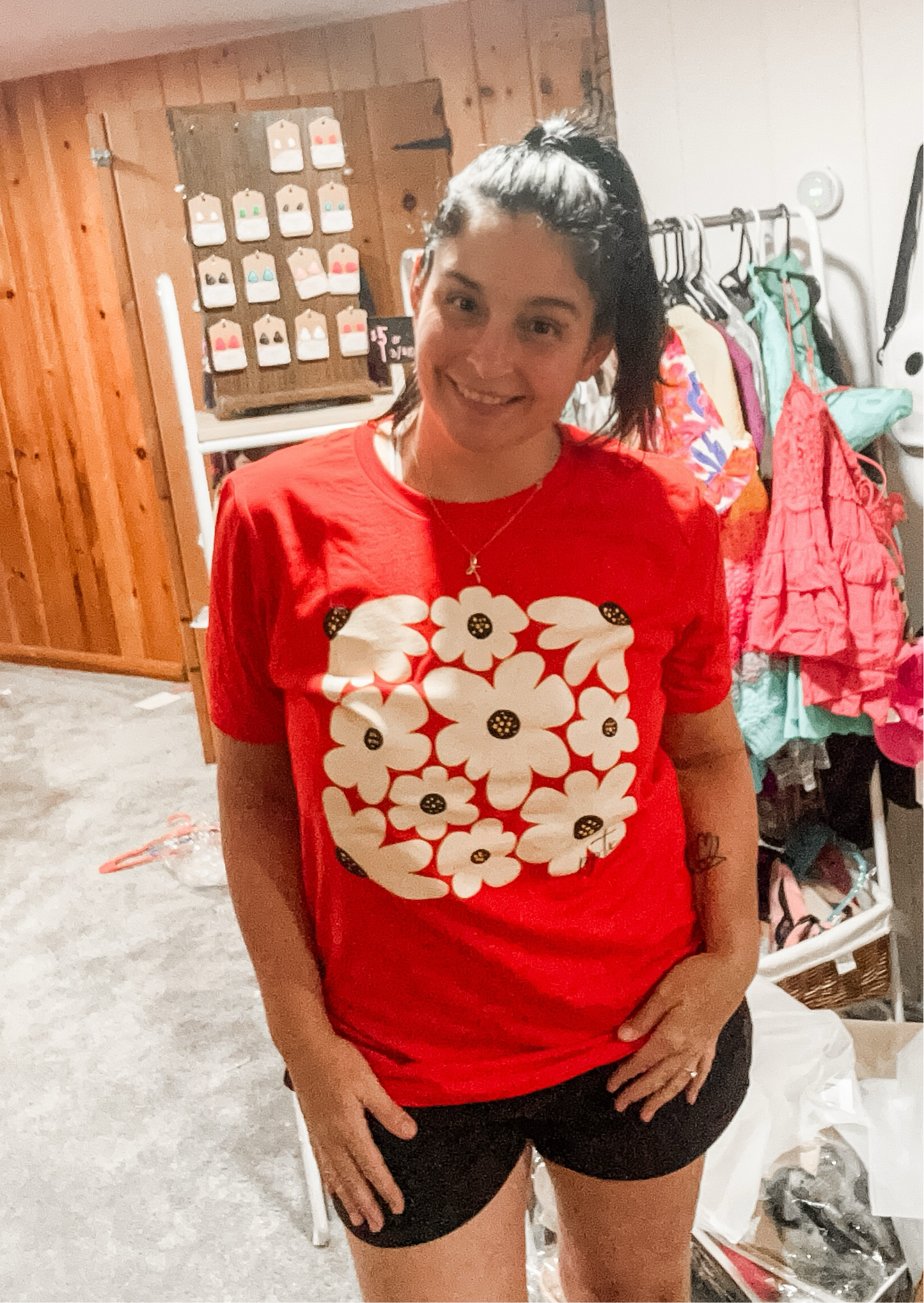 Boho Poppy Tee