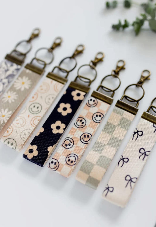Keychain wristlet
