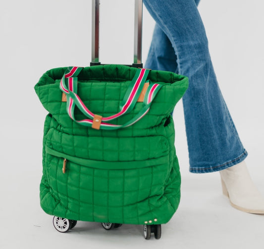 Tenley Quilted Tote Roller Bag