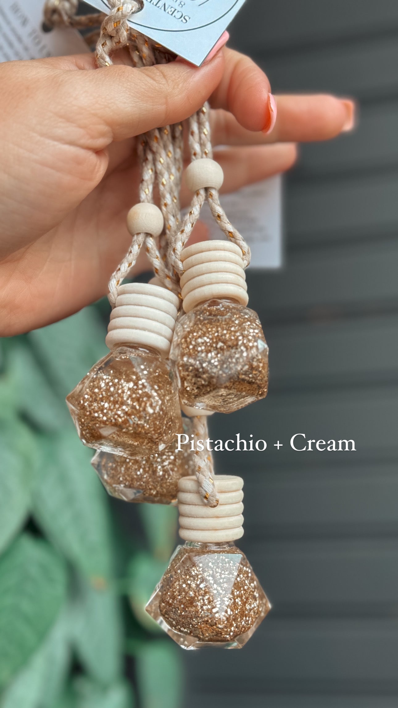 PISTACHIO + CREAM CAR DIFFUSER