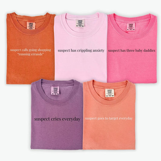“Suspect Says” Funny Tee
