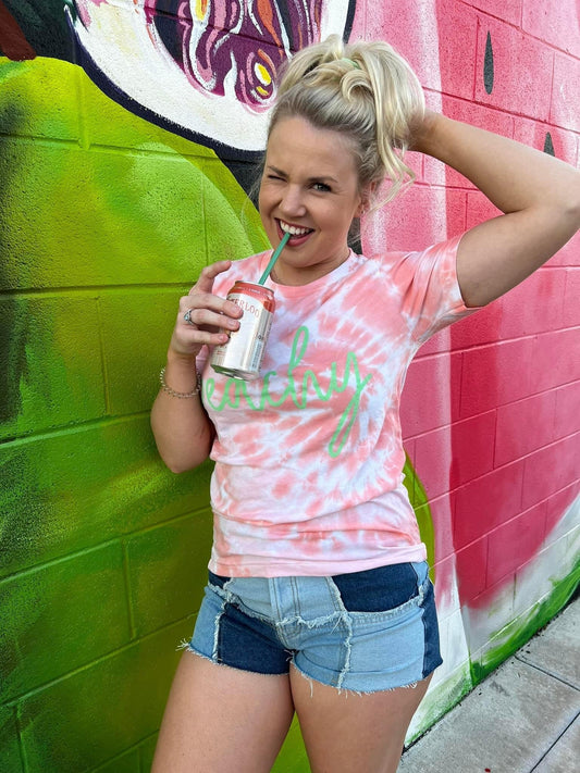 Peachy (Tie Dye Tee) CLOSING 5/31
