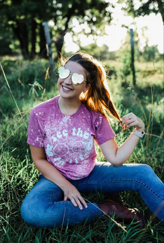 See The Good In Life (Tultex Cassis Distressed)